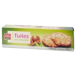[21535] TUILE AUX AMANDES X 20 BF ETUI 100 G