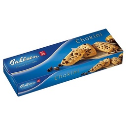 [49167] BAHLSEN BISCUITS CHOKINI SABLÉS PÉPITES DE CHOCOLAT - LA BOÎTE DE 125G 
