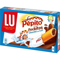 [26490] Pépito Pockitos Gouter Chocolat Au Lait 295g